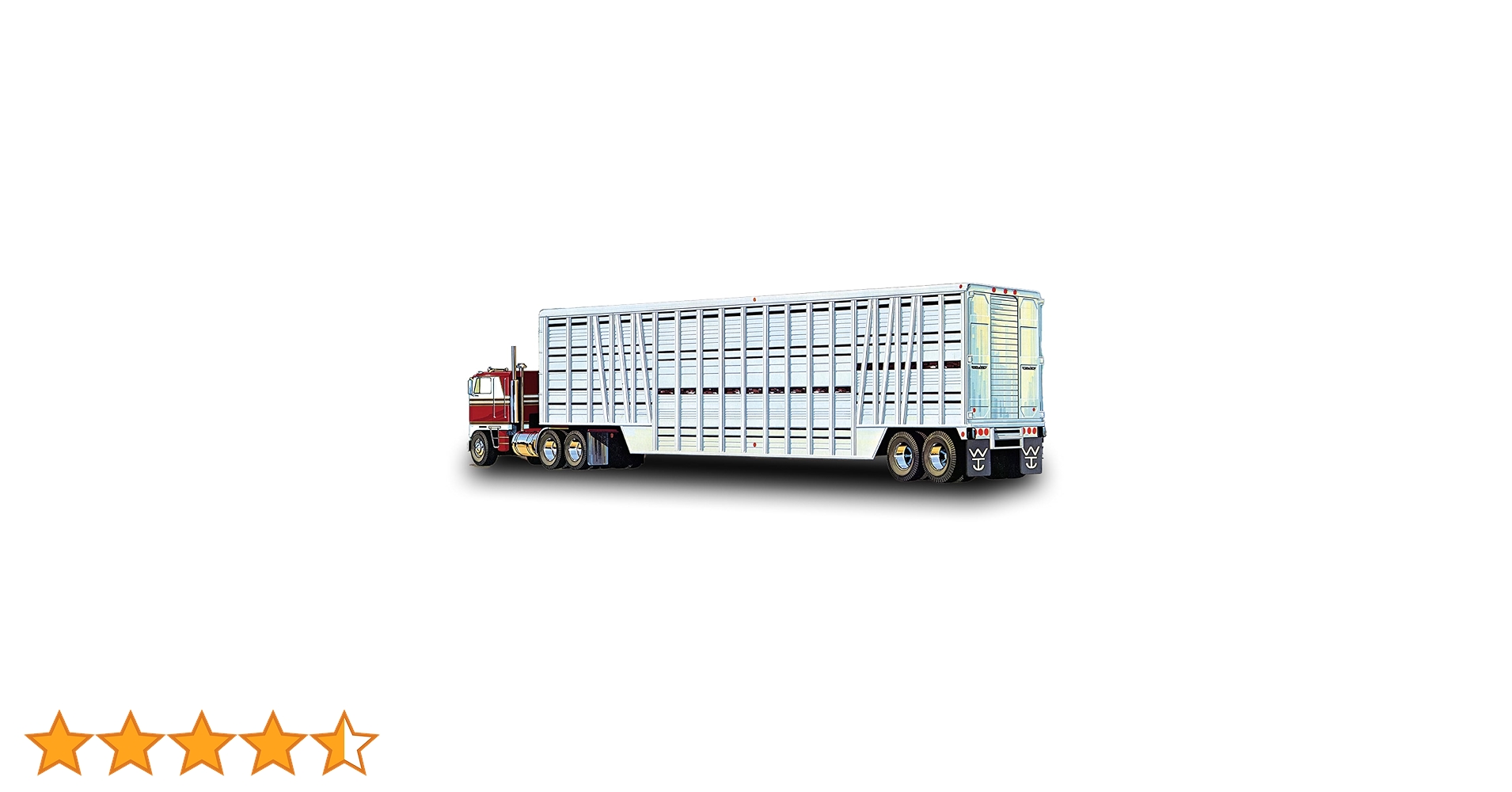 amt 1/25 フルハーフ トレーラー [組立式プラスチックモデル] Amazon | AMT 1/25 フルハーフ フラットベッドトレーラー